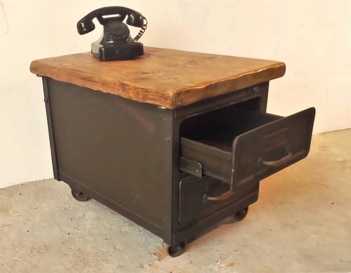 Tavolino cassettiera stile - tavolino, in