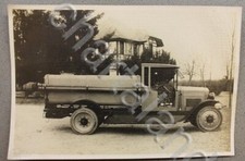Fotografia d'epoca FIAT autocisterna mezzo agricolo irrigazione 1926 frontale