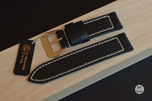 Cinturino nero pelle - 26, mm