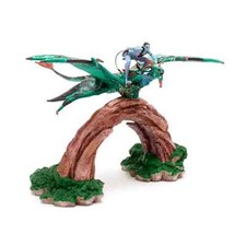 Statua Statuina Avatar Pandora Neytiri Cavalcando Banshee - Disney - SIGILLATA UK