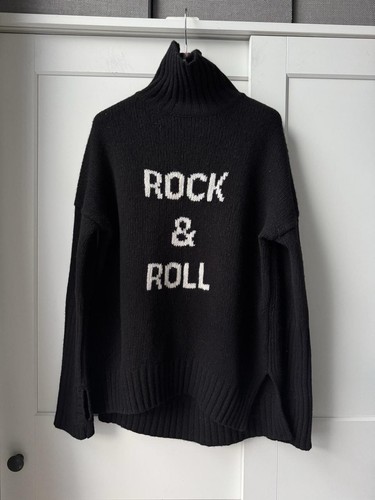 Maglione girocollo nero zadig - girocollo,
