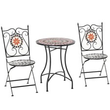 Outsunny Set da Giardino 3 Pz