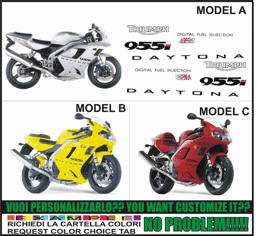 Adesivi 955i daytona 2002 - 955i,