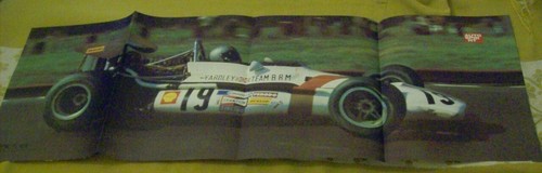 Poster autosprint yardley brm - yardley,