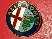 ALFA ROMEO 75MM LOGO SIGLA EMBLEMA FREGIO STEMMA SCRITTA TARGHETTA BADGE SCUDO