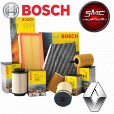 KIT TAGLIANDO 4 FILTRI PER RENAULT CAPTUR CLIO IV 1.5 DCI 75 90 KW