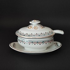 Salsiera con coppino - Richard Ginori - Anni '10 (cod. 1825)