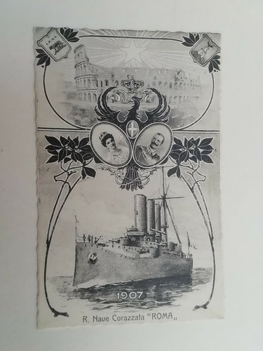 Cartolina regia marina regia