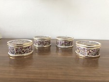 Set Di 4 Scatole Ceramica Anni 70 CAR Lavorato A Mano Portagioie Made In Italy