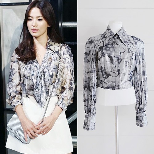 Camicia chanel 16a emoji seta - chanel,