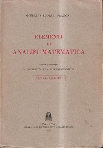 Elementi analisi matematica - elementi,