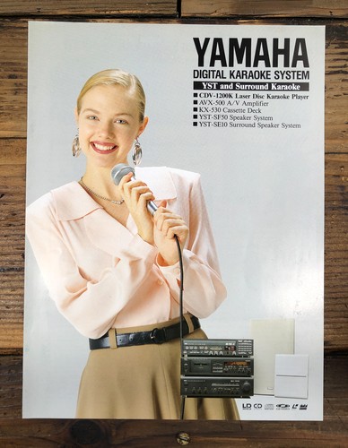 Yamaha karaoke system - karaoke,