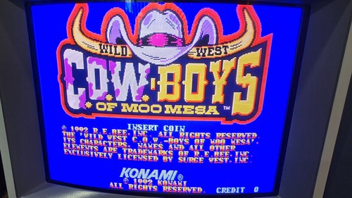 Cowboys moo mesa konami pcb - mesa,