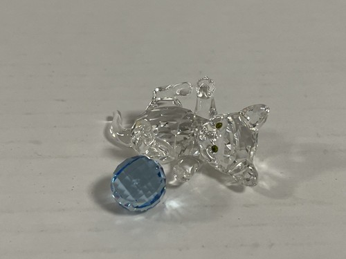 Statua swarovski 631857 gatto - swarovski,