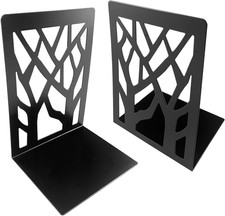 2 Pezzi Fermalibri per Mensole