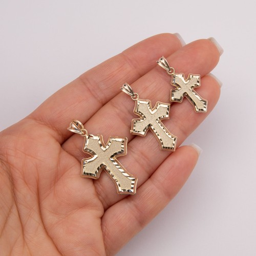 Ciondolo croce taglio diamante - croce,