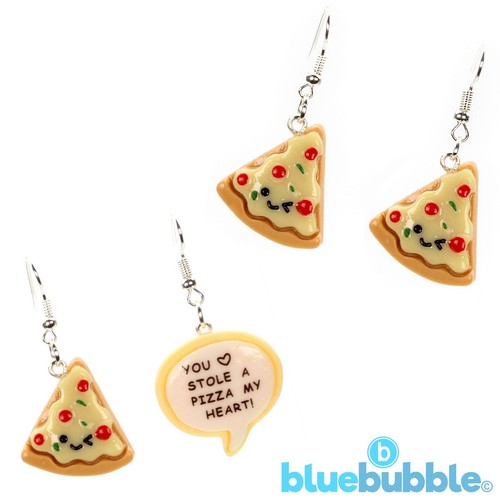Orecchini bluebubble pizza - orecchini,
