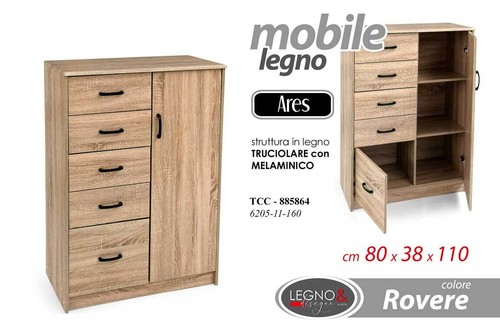Mobiletto armadio cassettiera - armadio,