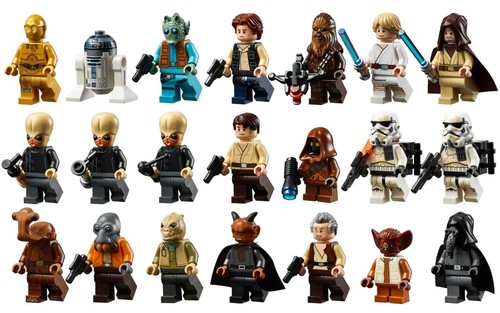 Lego star wars - star, minifigures