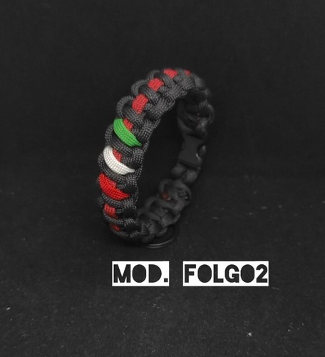 Bracciale paracord folgore - bracciale,