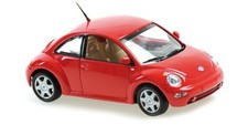 Minichamps 1:43 VOLKSWAGEN NEW BEETLE - 1998 - ROSSO 940058001