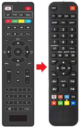 Telecomando adatto per - , xdome