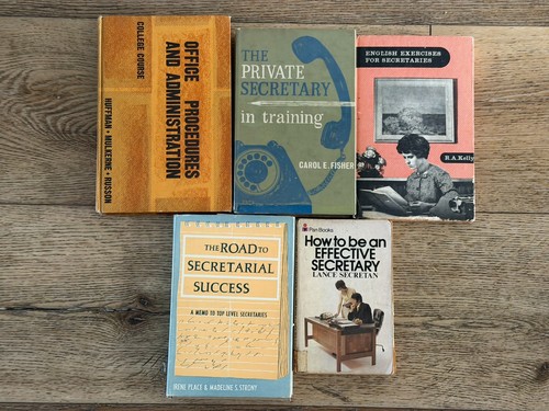 Vintage secretary training - vintage,