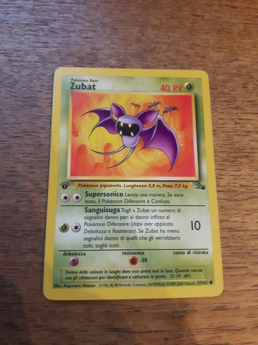 Zubat prima edizione - zubat,