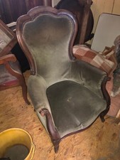 POLTRONA IN NOCE STILE LUIGI