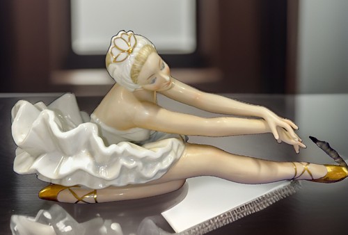 Figurina ballerina vintage - figurina,