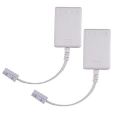 BT Plug To ADSL RJ11 Sdoppiatore Microfiltro Internet a Banda Larga Confezione da 2, BT2804