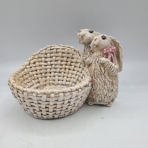 Ceramic bunny rabbits with - bunny,
