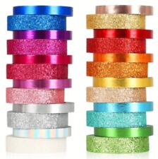 Washi Tape Rotoli Glitterati e