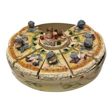 10pz BOMBONIERA SCATOLA Fetta