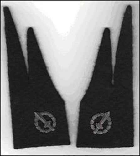 Coppia mostrine guardia - mostrine, g.n.r.