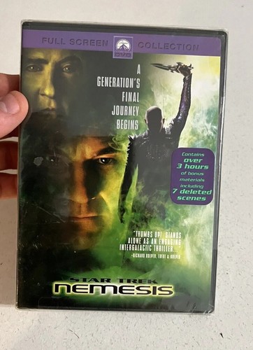Star trek nemesis dvd - star,