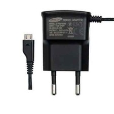 ALIMENTATORE DA PARETE COMPATIBILE SAMSUNG  Modello: ETA0U10EBE 5.0V - 0.7A NERO