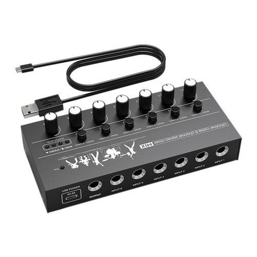 Mixer audio compatto 6 - audio,