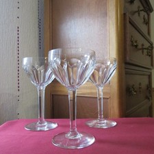 3 Bicchieri IN Cristallo Di