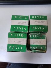 50L6GT-NOS- TUBE Nos  lot de 4 pieces  made in italy -SICTE-NOS