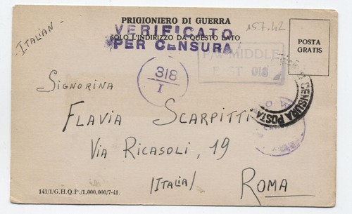 1942 cartolina italiana - 1942,