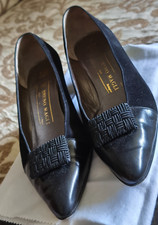 Scarpe pelle Bruno Magli 37 nere vintage