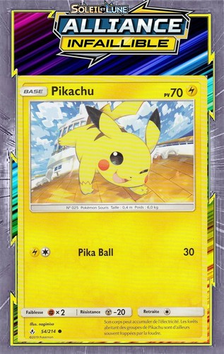 Pikachu sl10 alliance - -, sl10:alliance