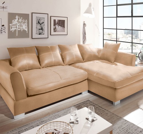 Divano design beige divano