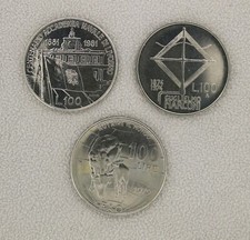 Monete 100 lire - monete,