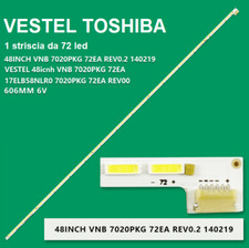 BARRA 72 LED STRIP TV VESTEL 48INCH-VNB-7020PKG-72EA VES480UNVS-3D-M01 
