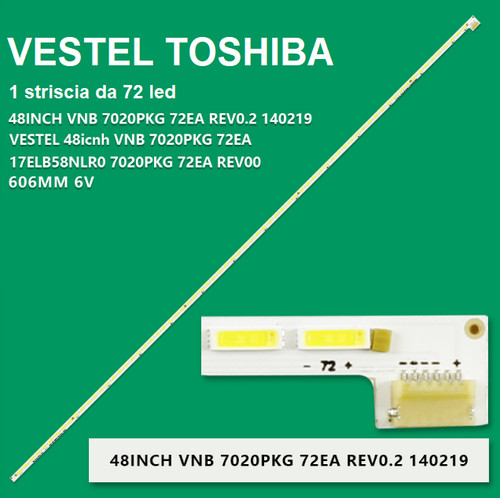 Barra led strip vestel - barra, tv