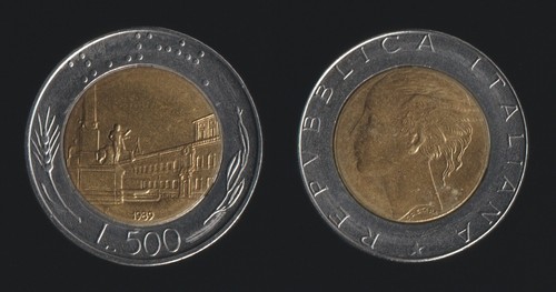 500 lire 1989 - 500,