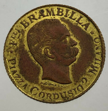 Gettone UMBERTO I F.LLI BRAMBILLA PIAZZA CORDUSIO MILANO CUCINE ECONOMICHE