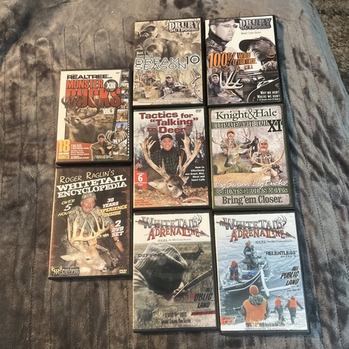 Deer hunting dvd lot - dvd, 8